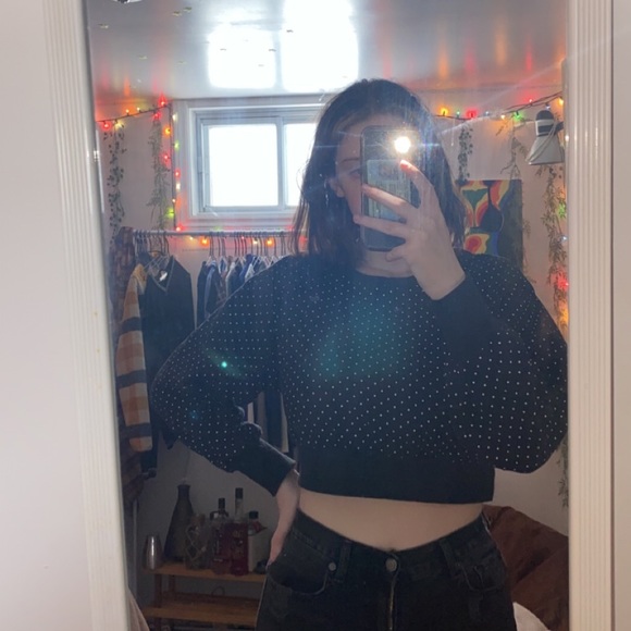 cropped sweater - Picture 1 of 3